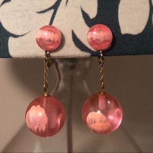 Pink Clip-On Earrings